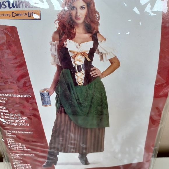 Tavern wench costume - Picture 4 of 11